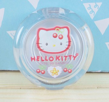 【震撼精品百貨】Hello Kitty 凱蒂貓~KITT彩妝盒-櫻桃圖案-小