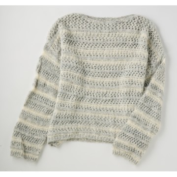 【Merite】鉤花鏤空亮片針織長袖(週年慶DM商品)