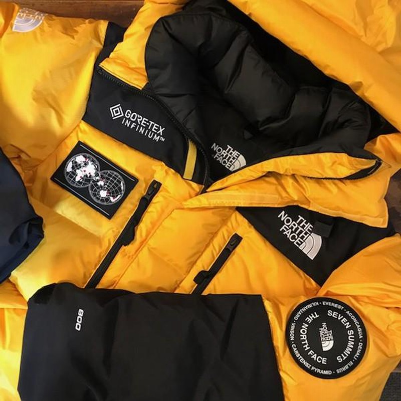 THE NORTH FACE 7SE HIMALAYAN PARKA GTX YELLOW 7 SEVEN SUMMITS GORE