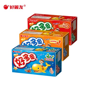 【ORION 好麗友】好多魚餅乾 (海苔/烤蝦/烤雞) 30g (效期20260918)