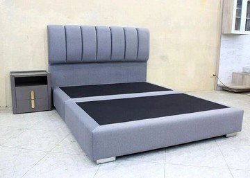 【歐風別館】星辰五尺雙人貓抓布床架【基隆至台中免運費】