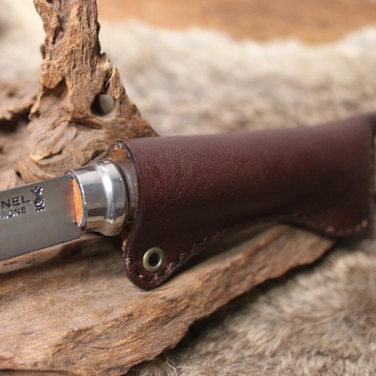 What will be will be オピネル OPINEL フォールディングナイフNo.8 レザーケース ハンドメイド アウトドア キャンプ