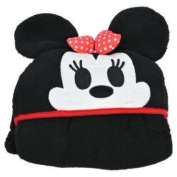 Disney 迪士尼 米妮系列 小毛毯附造型帽  70 x 90cm