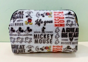 【震撼精品百貨】Micky Mouse 米奇/米妮  化妝包 英文#24901 震撼日式精品百貨