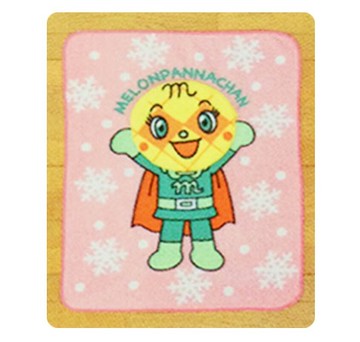 哈密瓜超人收納式毛毯，禦寒/披毯/冷氣毯/毛毯/懶人毯/披肩/暖毯/保暖商品/披肩毯/絨毛毛毯，X射線【C25705】