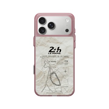 iPhone 17 Pro Max Clear (相機按鈕) 晶醺玫 - 24 Hours of Le Mans - 24H - Vintage Track