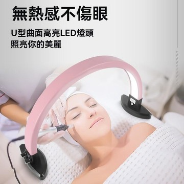 美甲照燈 美甲手持燈 2025旋鈕半月美容燈暖光桌面美甲店補光燈美睫燈LED美容