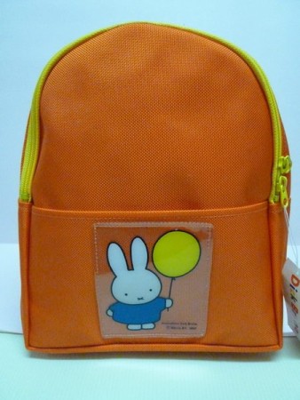 【震撼精品百貨】Miffy 米菲兔/米飛兔~後背包『橘』