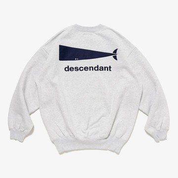 【日貨代購CITY】2024AW DESCENDANT CACHALOT CREW NECK 背後 鯨魚 大學T