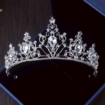 2022新款新娘超仙皇冠水晶韓式森系仙美婚紗頭飾十八歲生日王冠女