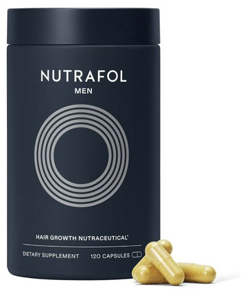 美國直送 Nutrafol 男士生髮補充品，經過臨床測試顯示頭髮和頭皮覆蓋度明顯較濃密，
