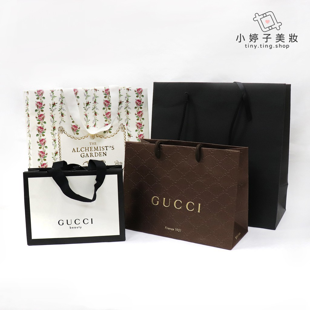 GUCCI 紙袋/提袋1入小婷子美妝推薦| (舊)蝦皮-商城| LINE購物