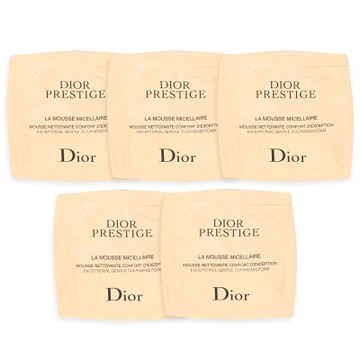 Dior 迪奧 精萃再生玫瑰潔顏乳 5ml x 5入組 PP包 試用包 旅行小樣