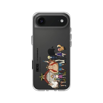 iPhone Air Clear Case（相機按鈕） 透明 - 航海王 One Piece - 海賊團系列-冒牌草帽一行人