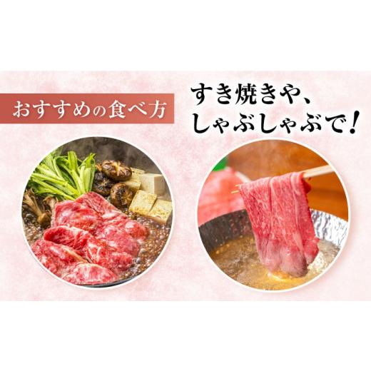 ふるさと納税 長崎県 西海市 長崎和牛 ローススライス 約500g（ すき焼き・しゃぶしゃぶ用 ）×6回定期便＜大西海ファーム＞ [CEK151]