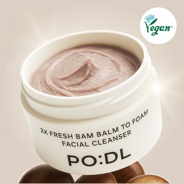 PODL 2X Fresh Bam Balm To Foam Facial Cleanser 130ml