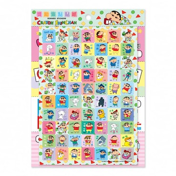 89 - 蠟筆小新獎勵集點貼紙 C606620