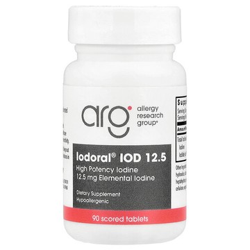 Optimox, Iodoral® IOD 12.5，優效碘，90 片帶刻痕片劑