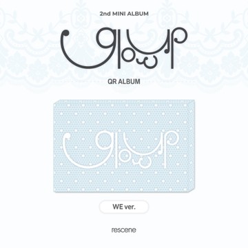 RESCENE - 2ND MINI ALBUM [GLOW UP] (WE VER.) (QR VER.)