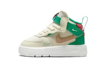 AIR FORCE 1 MID EASYON SE GS COCONUT MILK STADIUM GREEN