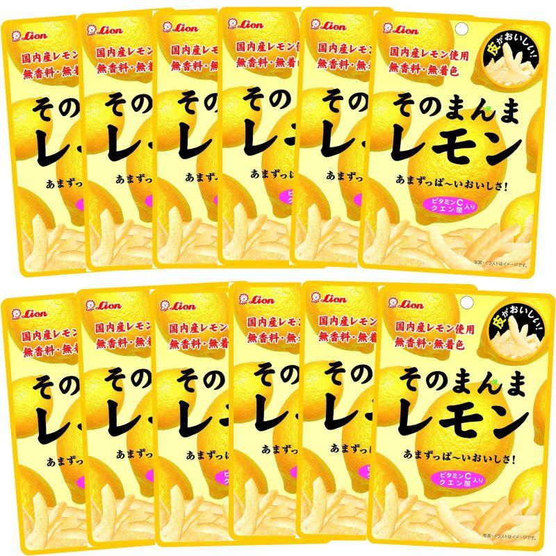 ライオン菓子 そのまんまレモン 25g ×12個 GOSオリジナル