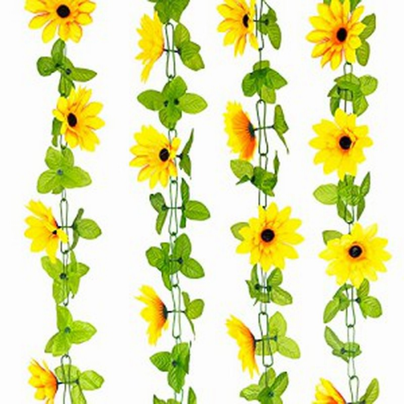 Higari 2本 フェイクグリーン 2 3m ひまわり造花 13cm 大きい花 人工観葉植物 ヒマワリの花 つるの花 結婚式 ガーデン 誕生日 パーティー 通販 Lineポイント最大1 0 Get Lineショッピング