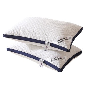 枕頭夏季單只裝不塌陷不變形酒店枕芯護頸椎助睡眠單人整頭男高枕