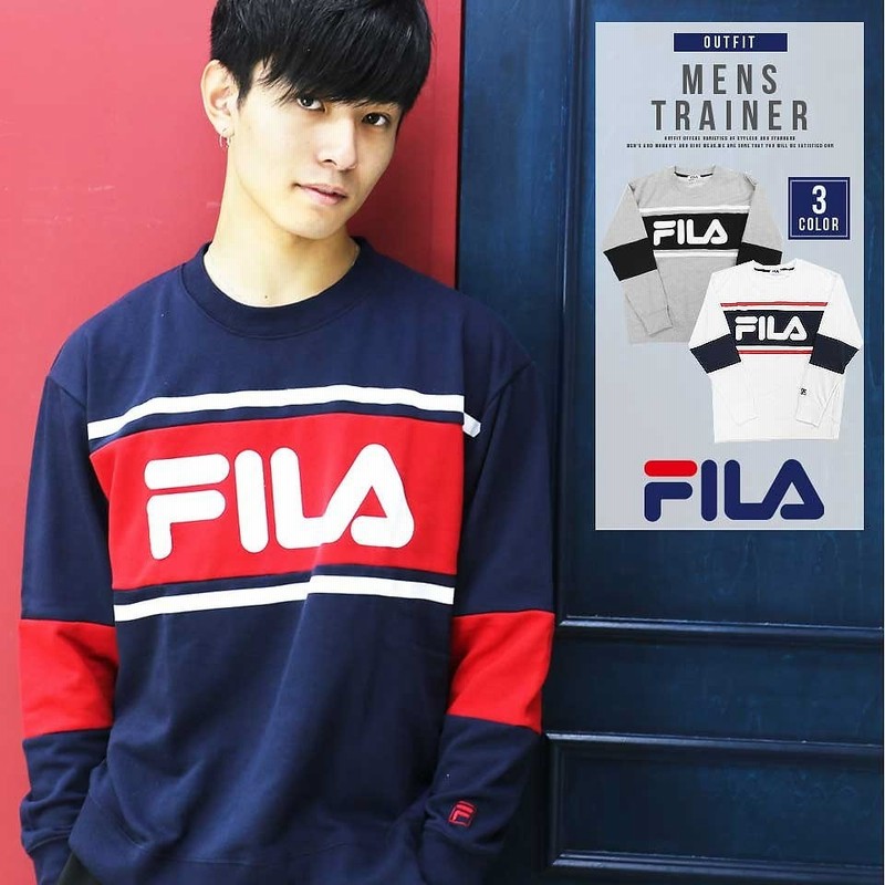 フィラ Fila トレーナー メンズ ブランド スウェット 上 おしゃれ 人気 トップス 長袖 秋 冬 春 白 紺 スエット クルーネック カジュアル 刺繍 ロゴ 部屋着 ルー 通販 Lineポイント最大1 0 Get Lineショッピング