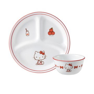Corelle Brands Hello Kitty 餐具兩件組-B03
