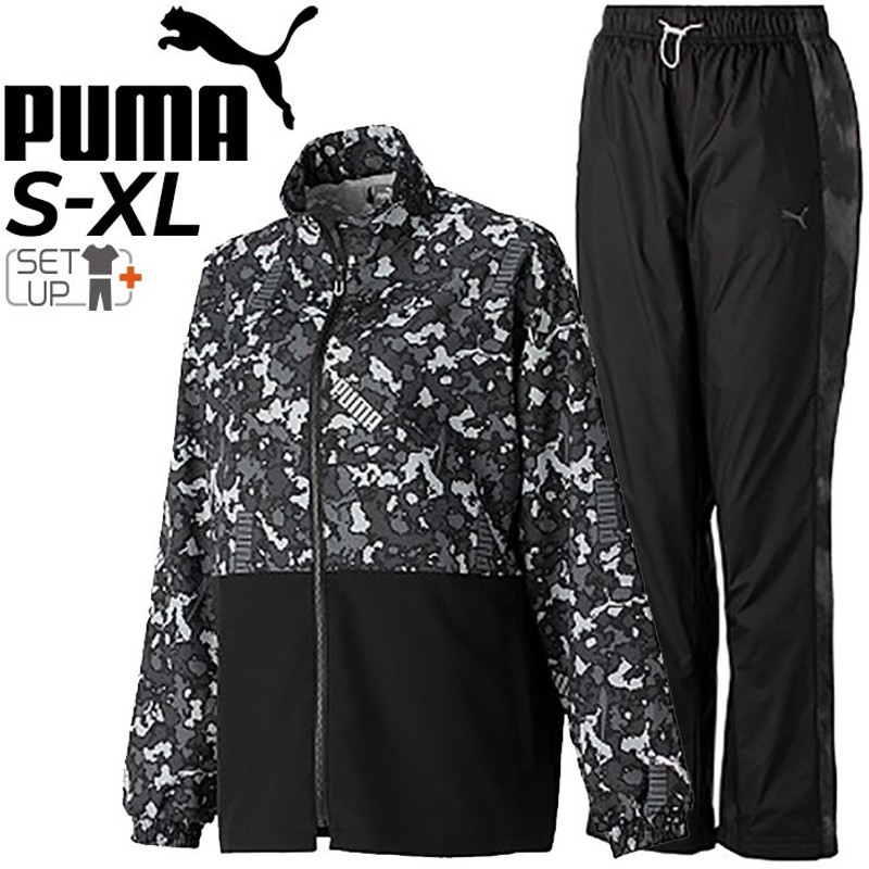 送料無料 トレーニングウェア 上下 レディース セットアップ PUMA プーマ スポーツウェア ジャケット ロングパンツ スポーツウェア  /521851-521850【pu22pd】 通販 LINEポイント最大0.5%GET | LINEショッピング