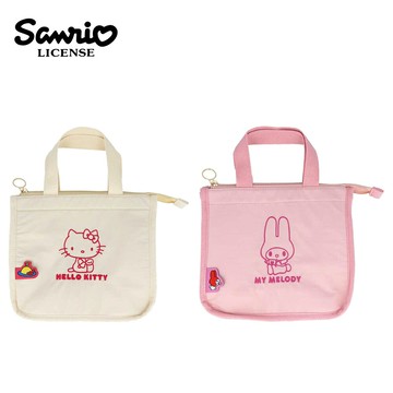 【日本正版】三麗鷗 輕便 保冷袋 手提袋 便當袋 保冷提袋 保溫袋 凱蒂貓 美樂蒂