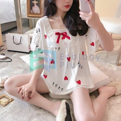 パジャマ レディース 春夏半袖パジャマ ショットパンツ 綿 ルームウェア上下セット ハート柄 パジャマ 可愛い 部屋着 韓国風 寝巻き パジャマ プレゼント 通販 Lineポイント最大get Lineショッピング