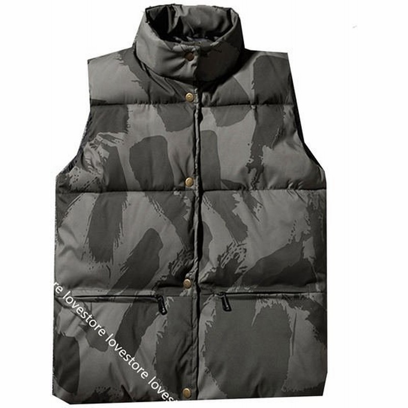 メンズ 迷彩ベスト 中綿ベスト ダウンコットン 暖かい 冬用 厚手 防風 防寒対策 カモフラ 男性用 コート ボタン 袖なし チョッキ 通販 Lineポイント最大0 5 Get Lineショッピング