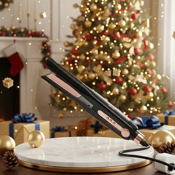 【 WHALL  】 3D氣流循環直髮夾 ( WS-101 )  摩羯座生日/雙用造型梳/CP值超高首選/國際電壓/暖心禮/再忙都要寵愛自己