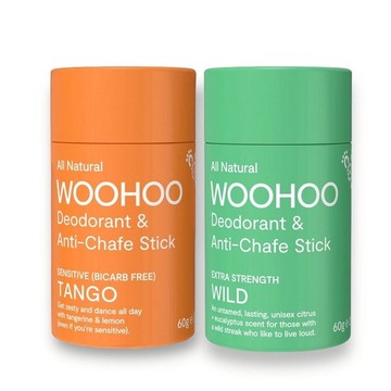 澳洲WOOHOO哇呼體香棒2入經典優惠組 (香味任選) 木香+都會