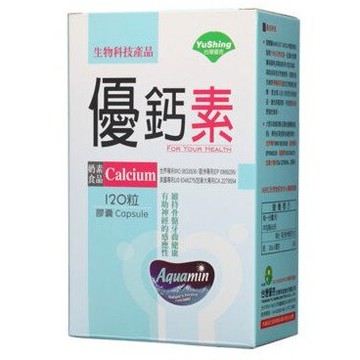 優杏 優鈣素膠囊 120粒/盒