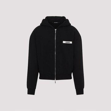 Jacquemus Le Hoodie Zip Gros Grain Hoodies
