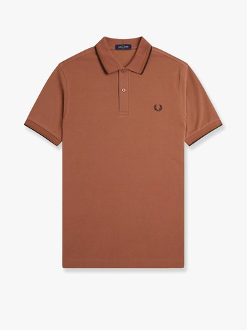 Classic polo shirt with logo embroidery - FRED PERRY - gender_Man