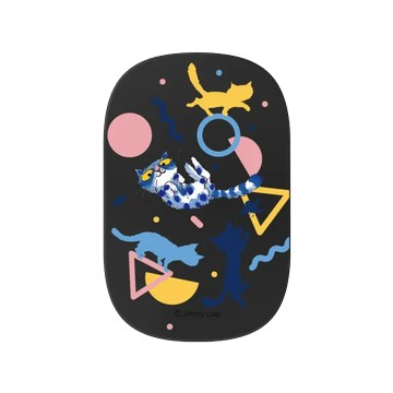 固架 MAX- MagSafe 兼容 黑 - 幾米 Jimmy Liao - 遺失了一隻貓-調皮