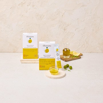 Olivazumo Extra Virgin Olive Oil NFC Organic Lemon Juice 14 Sticks