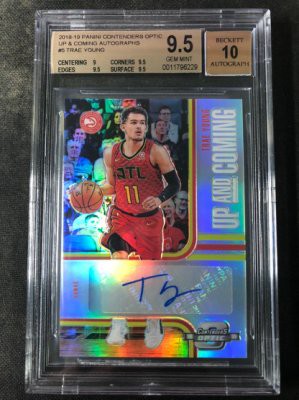 Trae Young Contenders Optic RC 鑑定済み