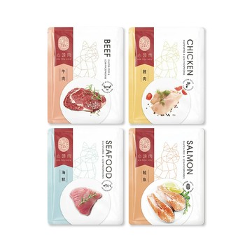 【心頭肉】貓咪主食包 40g 24包入｜MIT無榖高含肉量｜貓咪最愛肉泥狀｜全齡貓主食