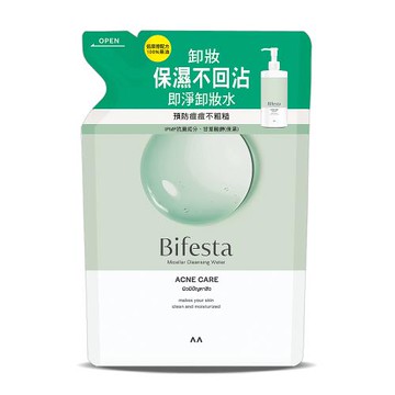 Bifesta 碧菲絲特 抗痘即淨卸妝水(補充包) 360ml
