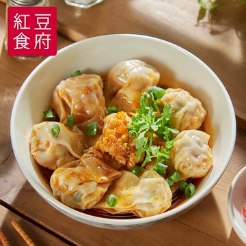 【紅豆食府】紅油抄手 16g*10顆+醬包*30g / 盒