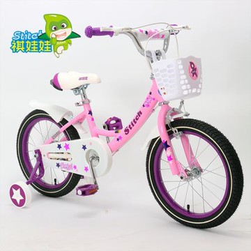 祺娃娃英國女孩兒童自行車14/16/18寸3-6-8歲女寶寶腳踏車騎行