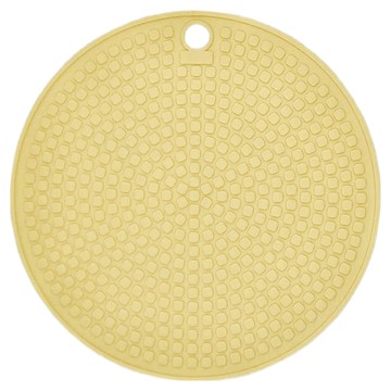 LocknLock 樂扣樂扣 粉彩矽膠隔熱墊  18 x 18cm  黃色  1個