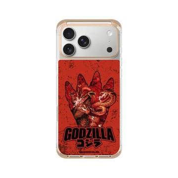 iPhone 17 Pro Max ClearX (MagSafe 兼容) 暖透橘 - 哥吉拉 Godzilla - 怪獸對決