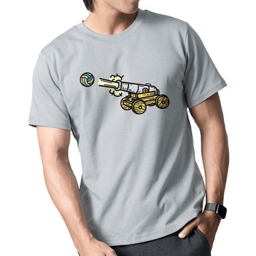 立體機能棉T-排球加農砲 運動衣 排球衣 機能服 MIT台灣製