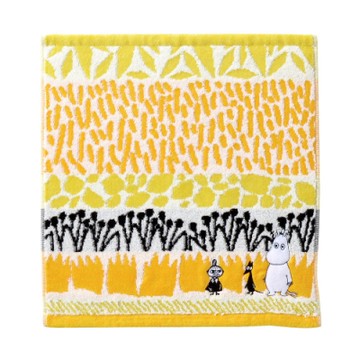 日本丸真Moomin嚕嚕米 澄間漫步刺繡洗臉巾