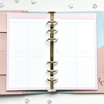 週間8格計劃內頁 (聖經尺寸)